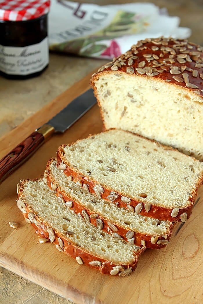 Sunflower Seed Bread with Honey