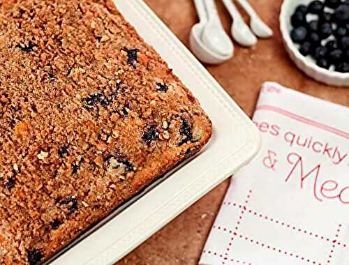 The Best Blueberry Coffee Cake