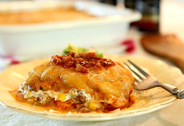 The Best Homemade Enchilida Casserole