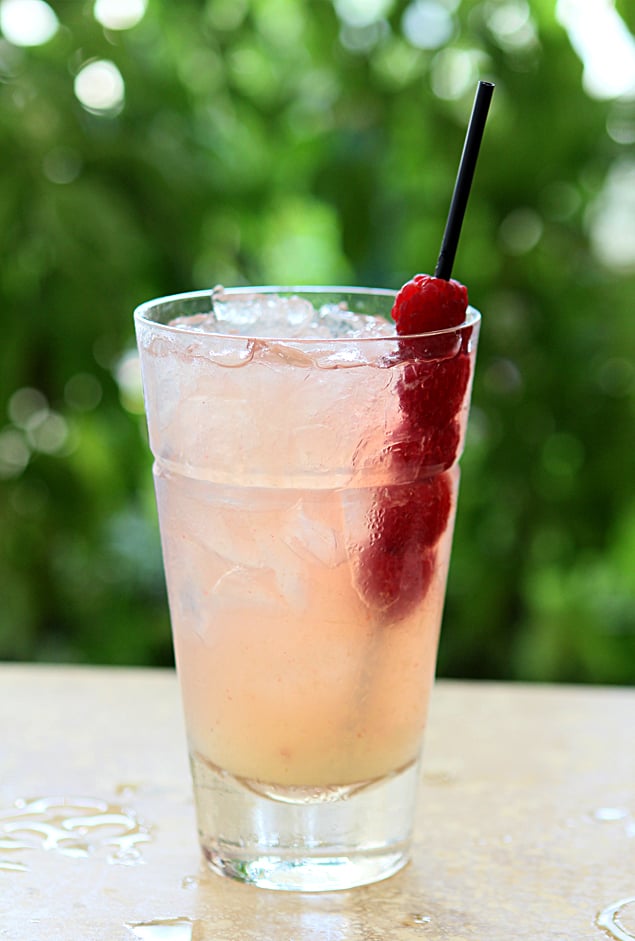 The Raspberry Peach Honey Deuce – My Version of US Open’s Signature Cocktail