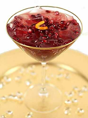 The Red Carpet – A Pomegranate Cocktail and Mocktail for The Oscars