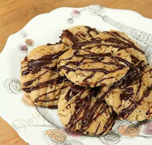 Toasted Pecan and Penuche Cookies with Dark Chocolate