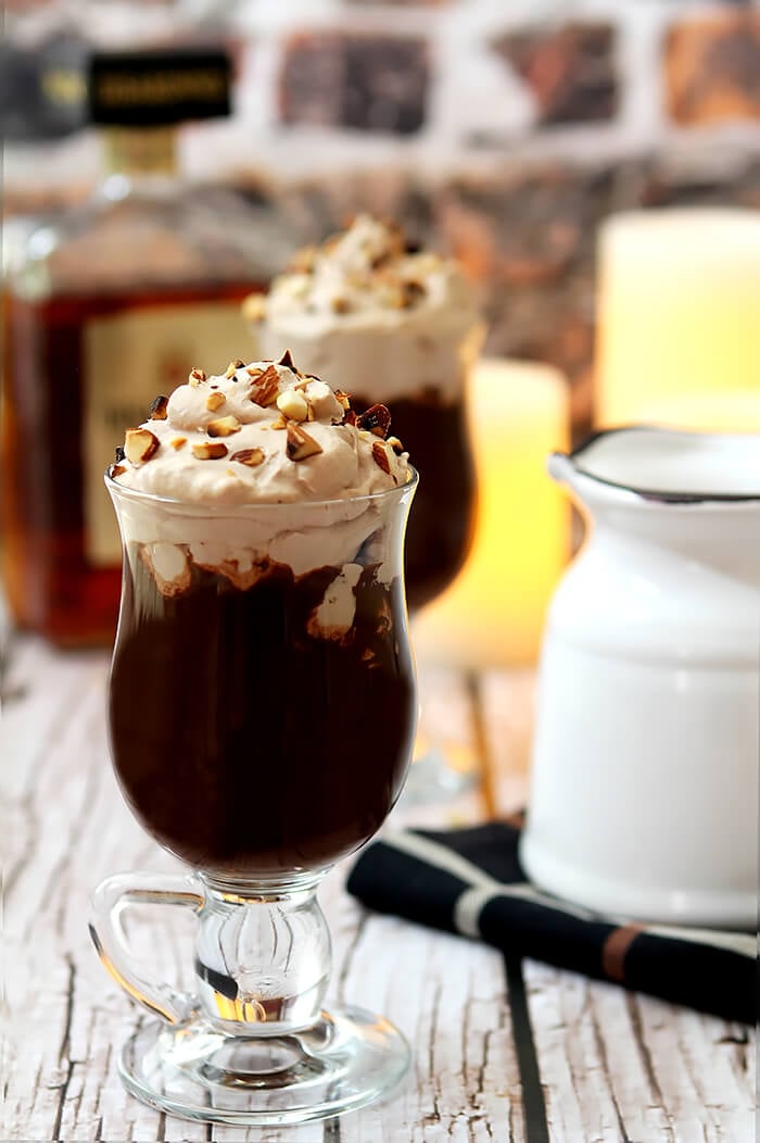 Totally Decadent Hot Chocolate with Amaretto