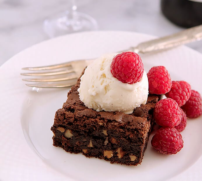 Valrhona Chocolate Brownies