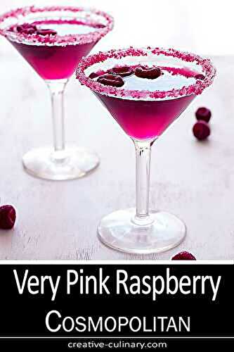 Very Pink Raspberry Cosmopolitan