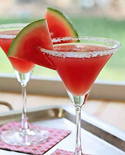 Watermelon Martini Cocktail