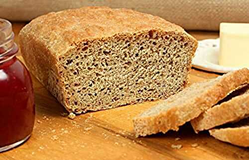 Whole Wheat & Honey English Muffin Bread