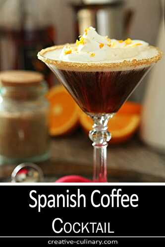 Spanish Coffee with Espresso