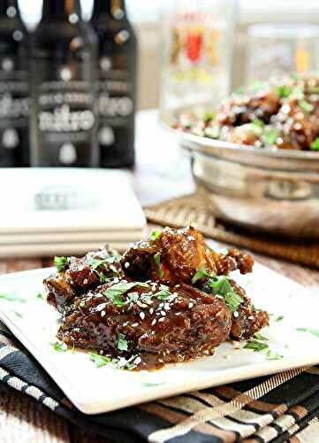 Sweet, Spicy, and Sticky Chicken Wings