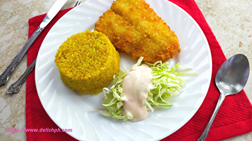 3-Combo Mother's Day Special Meal (Fish Katsu, Java Rice and Coleslaw) - Delish PH