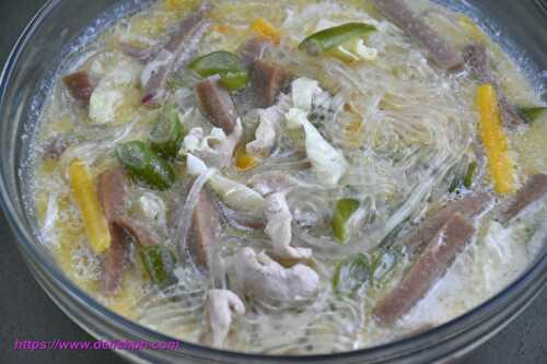 Chicken Sotanghon Sopas - Delish PH