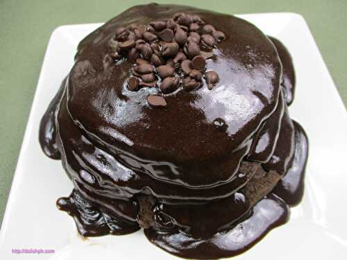 Chocolate Overload Pancakes - Delish PH