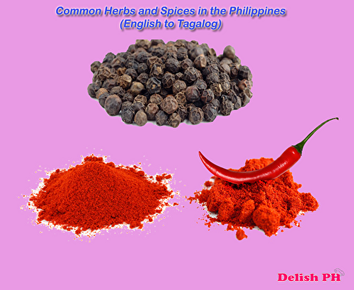 Common Herbs and Spices in the Philippines (English to Tagalog) - Delish PH