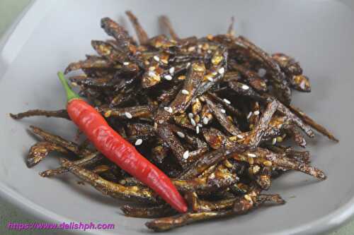 Hot and Spicy Dilis (Anchovies) - Delish PH