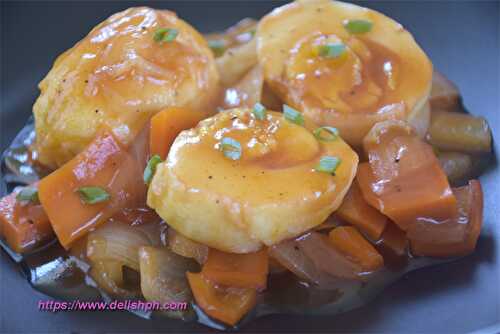 How to Cook Sweet and Sour Eggs - Delish PH