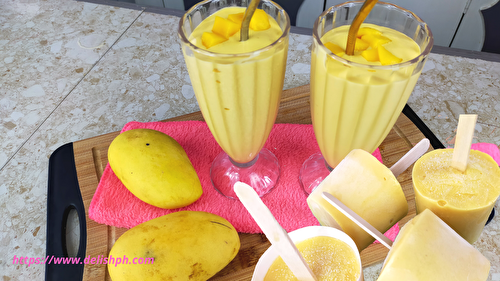 How to Make Easy Mango Smoothie and Popsicles - Delish PH