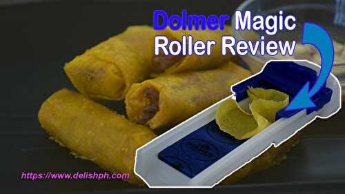 How to Make Pork Lumpia Shanghai and Trying Out Dolmer Magic Roller /Lumpia Maker - Delish PH