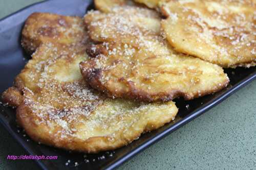 Maruya (Banana Fritters) - Delish PH