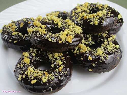 Mini Double Chocolate with Nuts Donuts - Delish PH