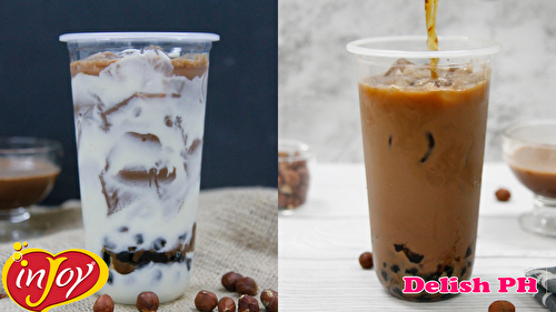Pang Negosyo Injoy Milk Tea Recipe (with Costing) - Delish PH