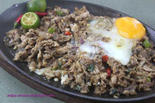 Sizzling Bangus Sisig - Delish PH