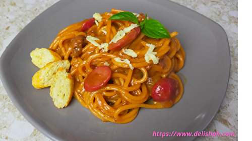 Spaghetti ng mga Tamad Magluto - Delish PH