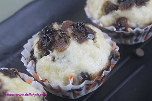 Steamed Banana Muffin with Chocolate Chips - Delish PH