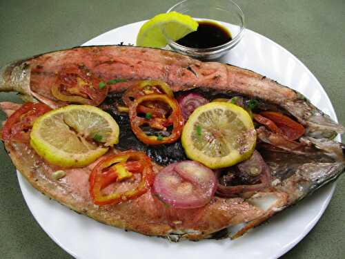 Stuffed Grilled Bangus (Milkfish) - Delish PH