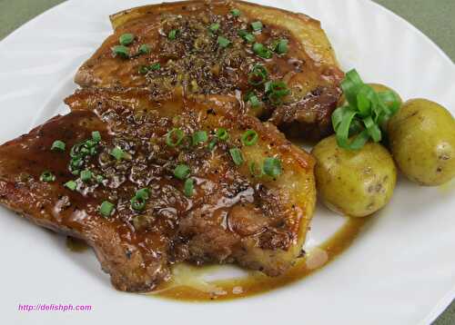 Sweet Garlic Pork Chops - Delish PH