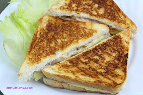 Tuna and Cheese Grilled Sandwich - Delish PH