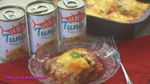 Tuna Lasagna (Baked and No-Bake) - Delish PH