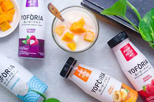 Diet Sehat Dengan Yoforia Fresh Yogurt Drink - Dreamy Table