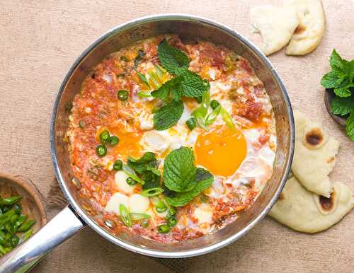 Egg in Spicy Tomato Sauce - Dreamy Table
