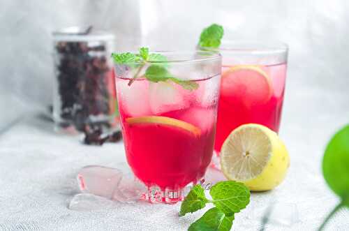 Hibiscus Iced Tea - Dreamy Table