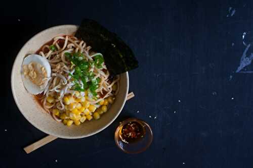 Homemade Spicy Gochujang Ramen - Dreamy Table