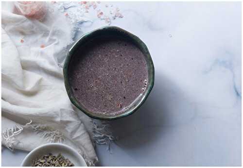 Lavender Hot Chocolate with Himalayan Salt - Dreamy Table