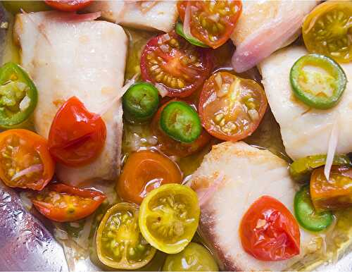 Pan-Seared Tilapia with Tomato & Torch Ginger - Dreamy Table