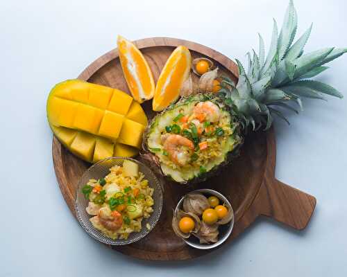 Pineapple Fried Rice - Dreamy Table
