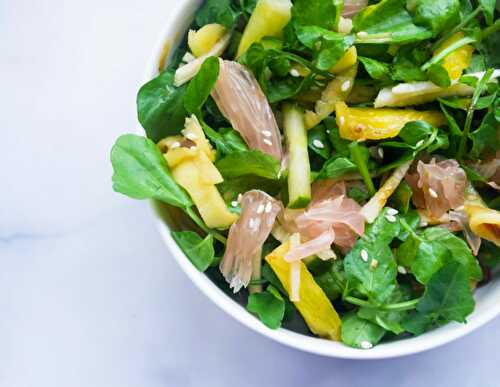 Rujak Salad with Watercress - Dreamy Table