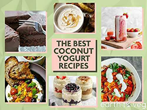 Top 20 Recipes with Coconut Yogurt