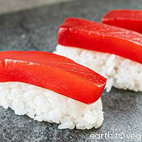 Homemade Vegan Sashimi Recipe