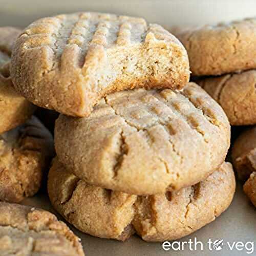 Classic Vegan Peanut Butter Cookies