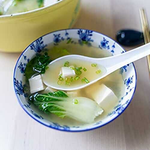 Bok Choy Miso Soup