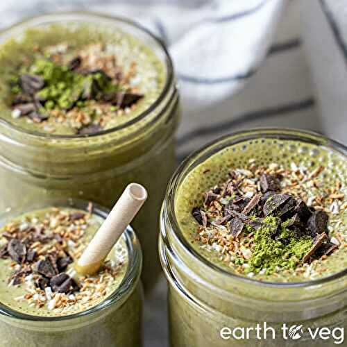 Chocolate Matcha Protein Shake