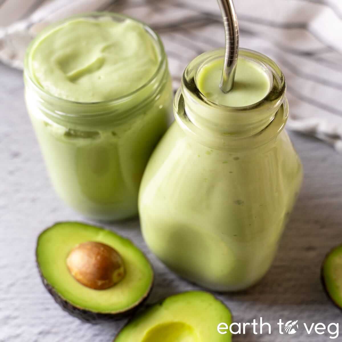 Vietnamese Avocado Smoothie (Without Condensed Milk)