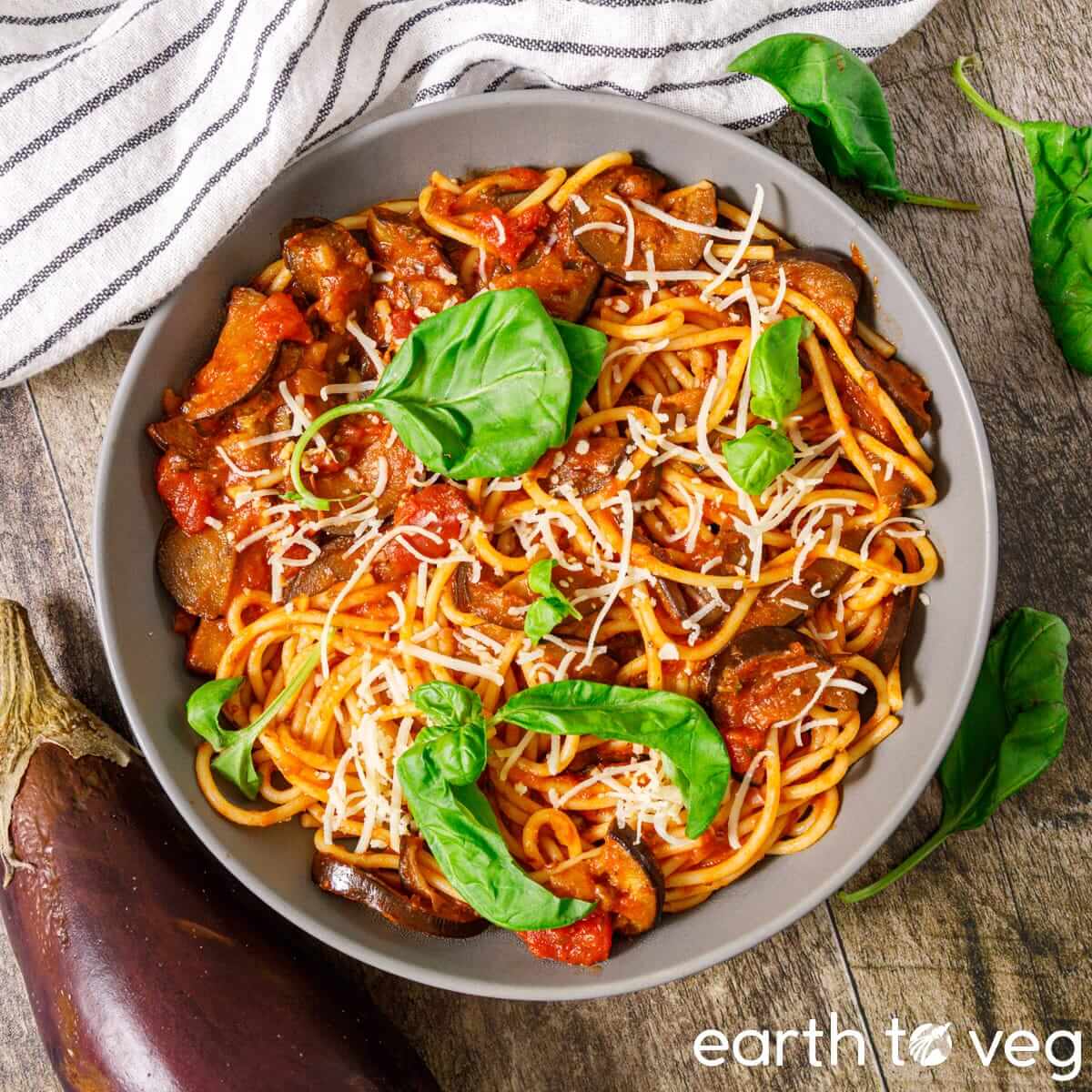 Vegan Pasta alla Norma