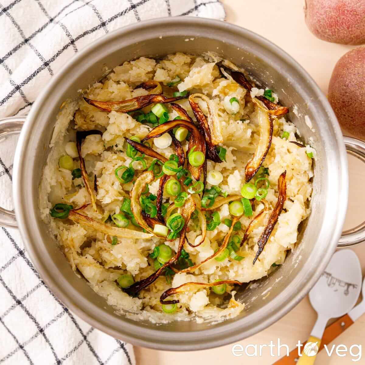 Lepenice (Czech Sauerkraut Mashed Potatoes)