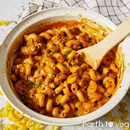 Vegan Hamburger Helper