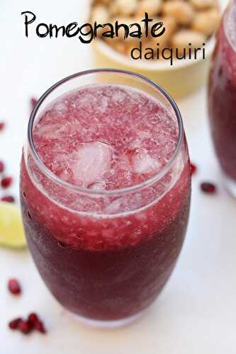 Pomegranate daiquiri