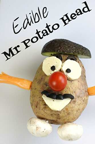 Edible Mr Potato Head